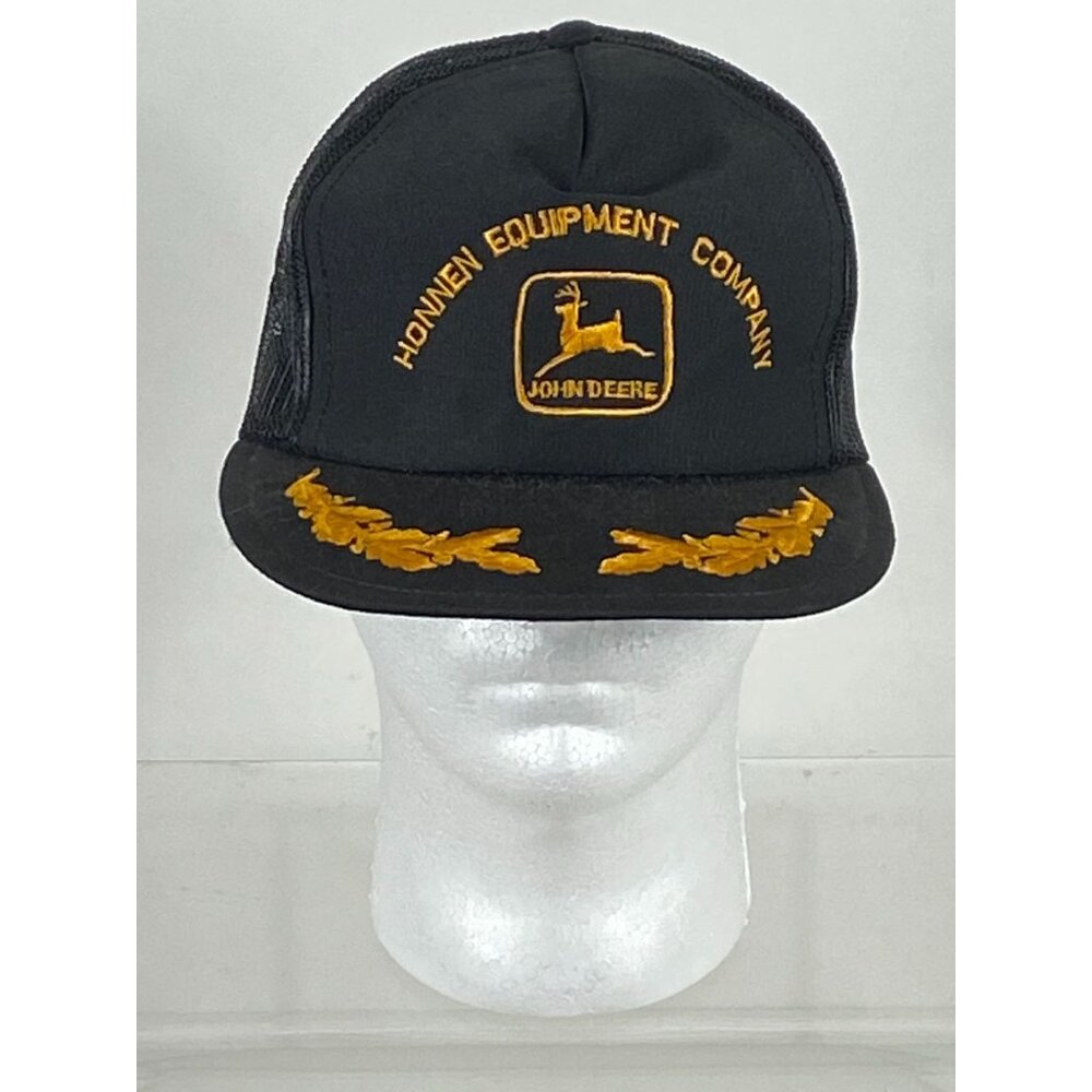 VTG Louisville Honnen Equipment John Deere Trucker Mesh Snapback Cap NWOT F260
